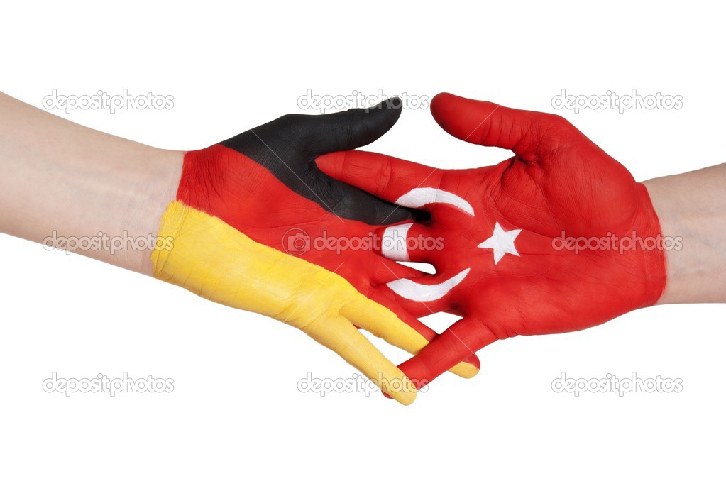 handshake between turkey and germany