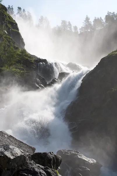 Huge waterfall — Stock Photo, Image