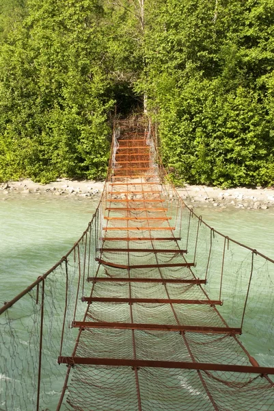 Ponte enferrujada — Fotografia de Stock