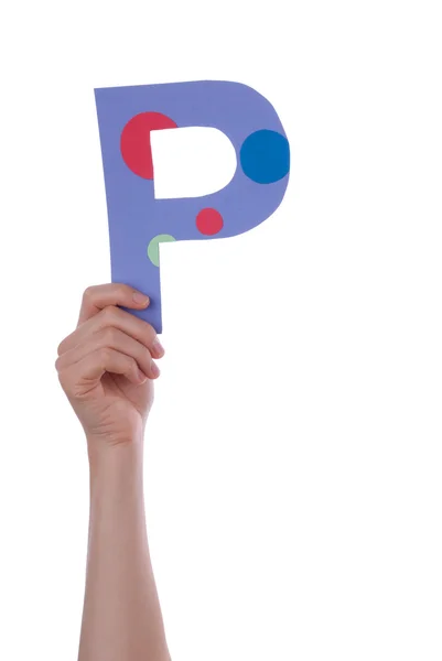 Person Holding P — Stock Photo, Image