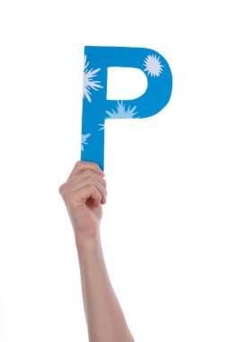kişi holding p