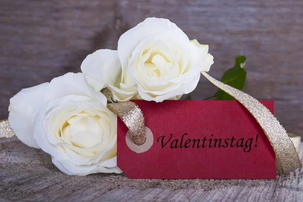 De dag van Valentijnskaarten etiket — Stockfoto
