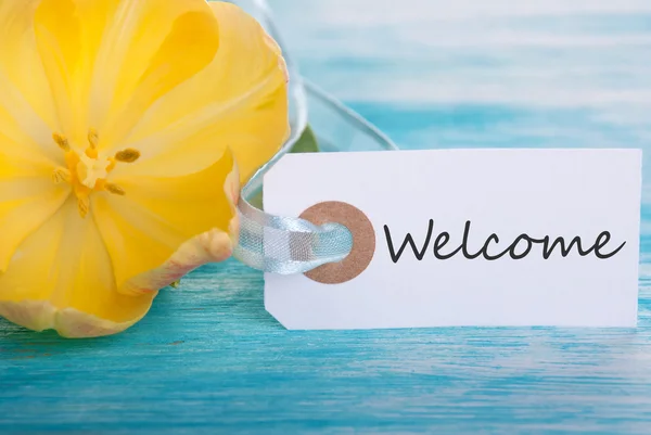 Welcome Tag — Stock Photo, Image