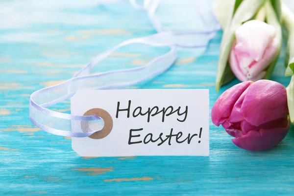 Banner con Feliz Pascua — Foto de Stock