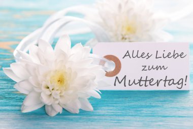 mutlu anneler günü etiketi