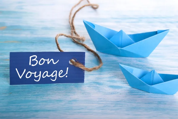 Bon Voyage Label — Stock Photo, Image