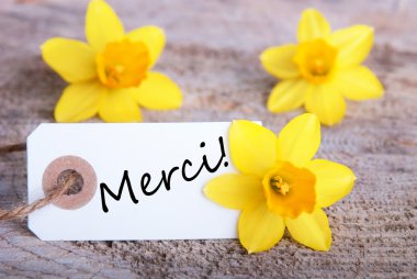 etiketi ile merci