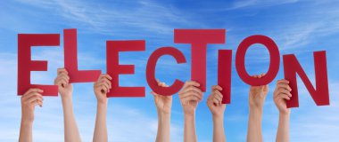 seçim havada tutan eller