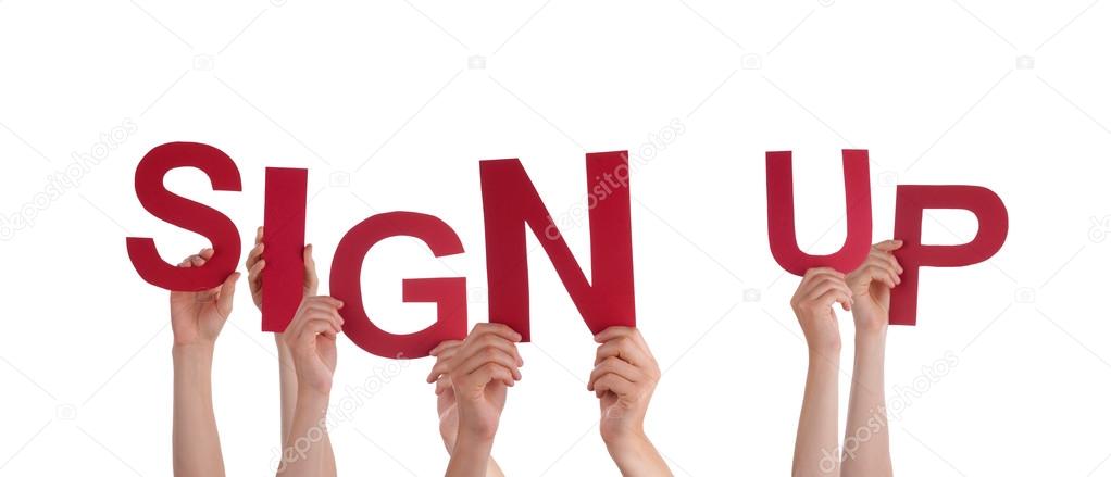 Up sign Sign up