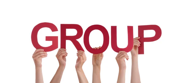People Holding Group — Stock Photo, Image