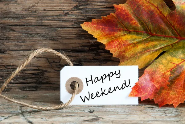 Happy Weekend Background — Stock Photo, Image