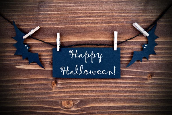 Feliz signo de Halloween — Foto de Stock