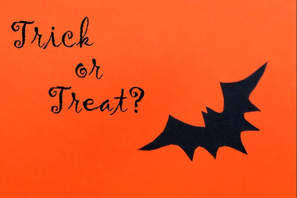 Halloween fond avec Trick or Treat — Photo