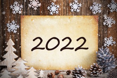 Eski Kağıt Noel Dekorasyonu, Metin 2022, Kar Taneleri