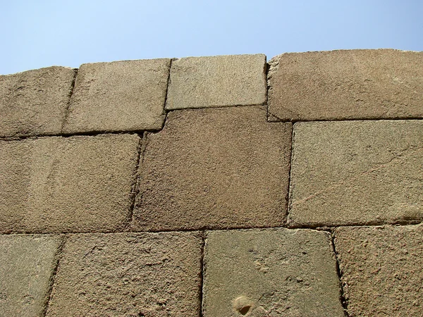 High precision construction in granite — Stock Photo, Image