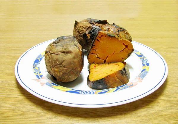 Pişmiş Tatlı Patates — Stok fotoğraf