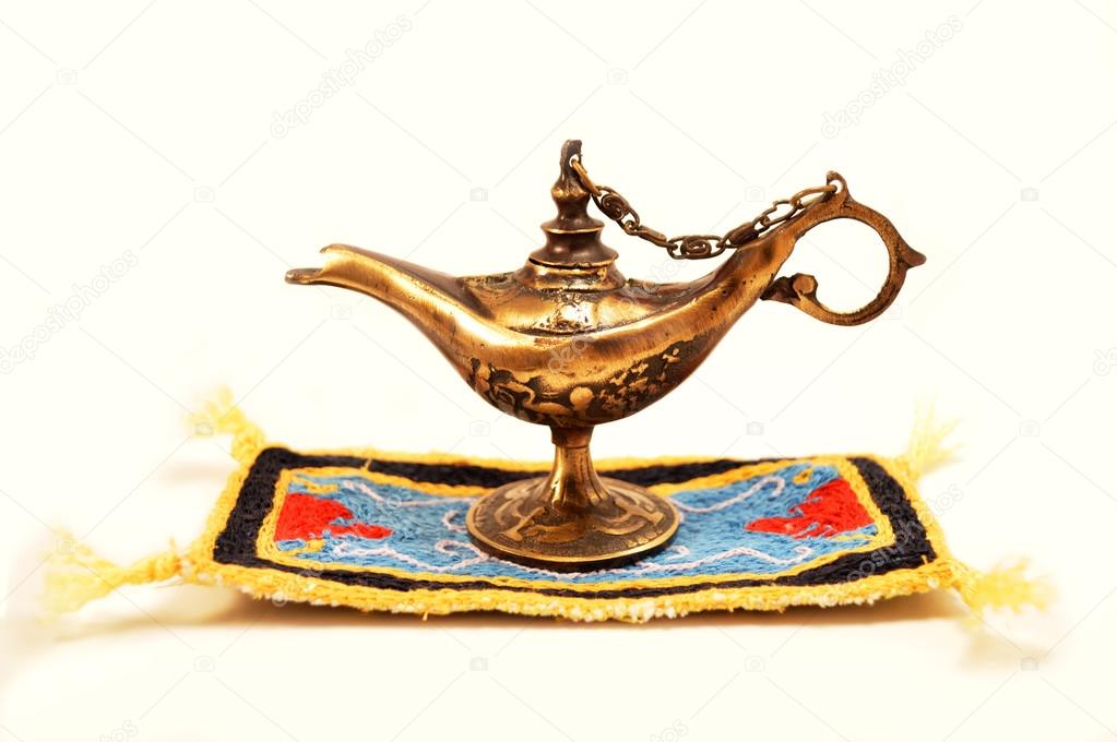 Aladdin magic lamp Stock Photo by ©cunaplus 18287023