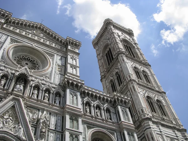 The famous cathedral in Florence in Italy. — Stock Photo, Image
