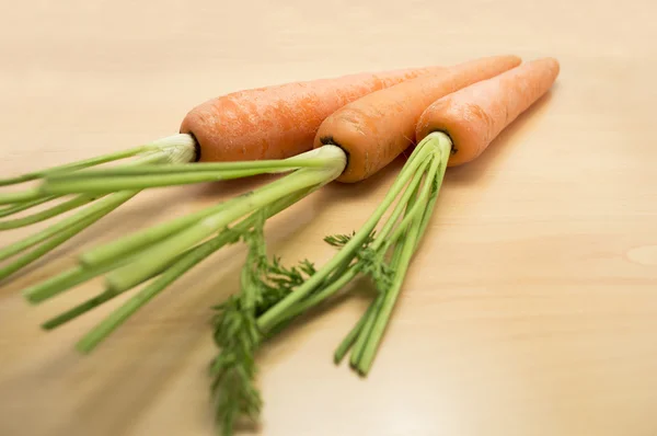 Fresh young carrot vegetable — Stock Photo, Image