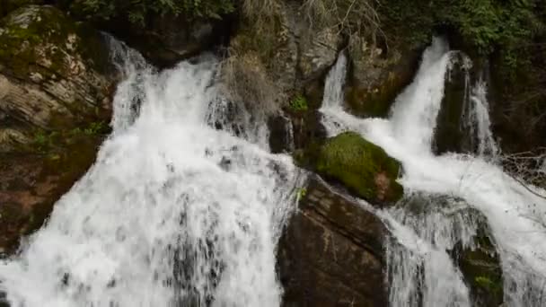 Cascada en Pirineos — Stockvideo