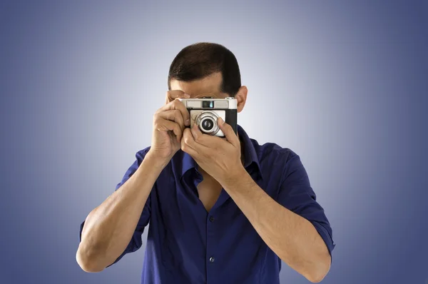 Man fotograaf — Stockfoto