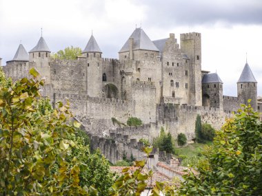castle of Carcassonne clipart