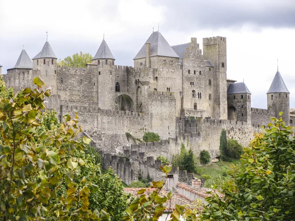 Castello di Carcassonne — Foto Stock