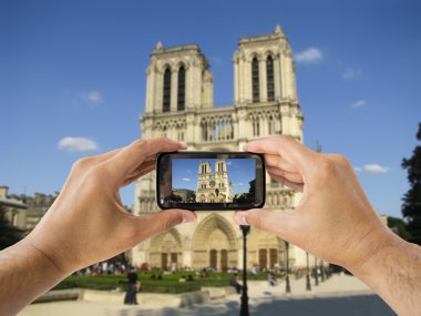 notre Dame fotoğraf çekimi