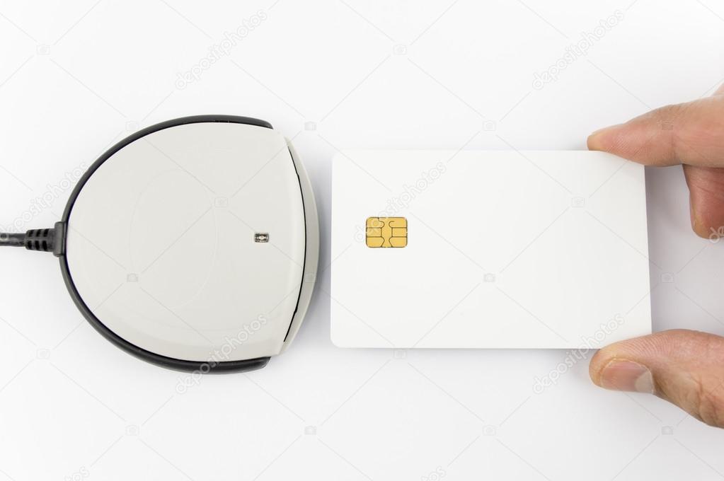 card reader with copy space