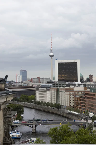 Berlins skyline — Stockfoto