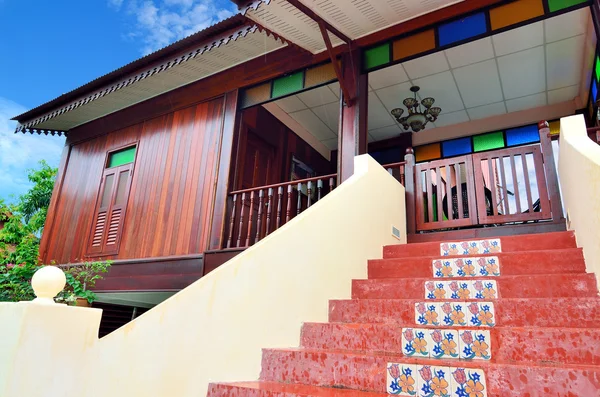 Maleis traditionele huis — Stockfoto