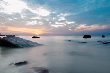 Sun Rising near the beach