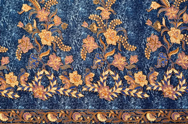 Pattern and Batik Textile — Stock Photo, Image