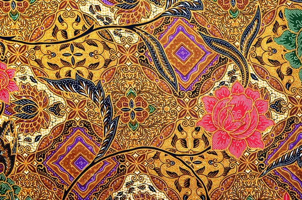 Tekstil Pola dan Batik — Stok Foto