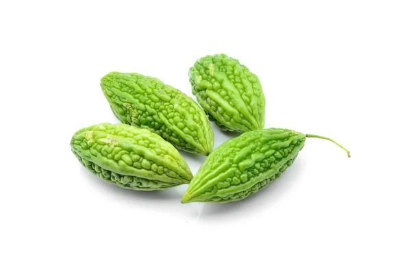 Bitter gourd on the white background — Stock Photo, Image