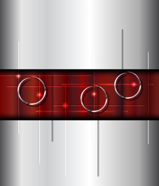 Vector parlak metal renkli arka planı