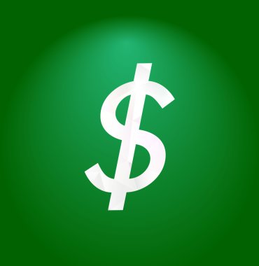 dolar işareti vektör