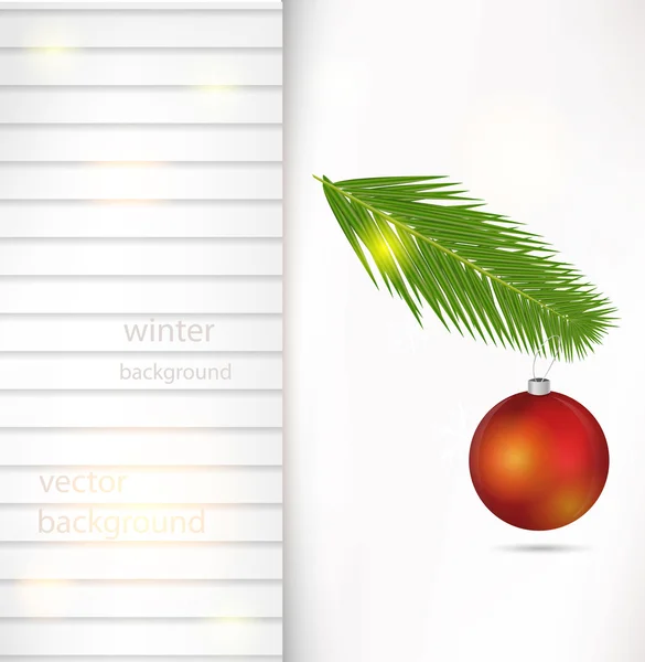 Vector chrismtas licht kaart — Stockvector