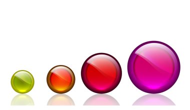 shiiny vektör daireler