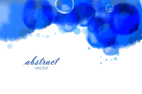 Vector bright watercolor background — Stockvector