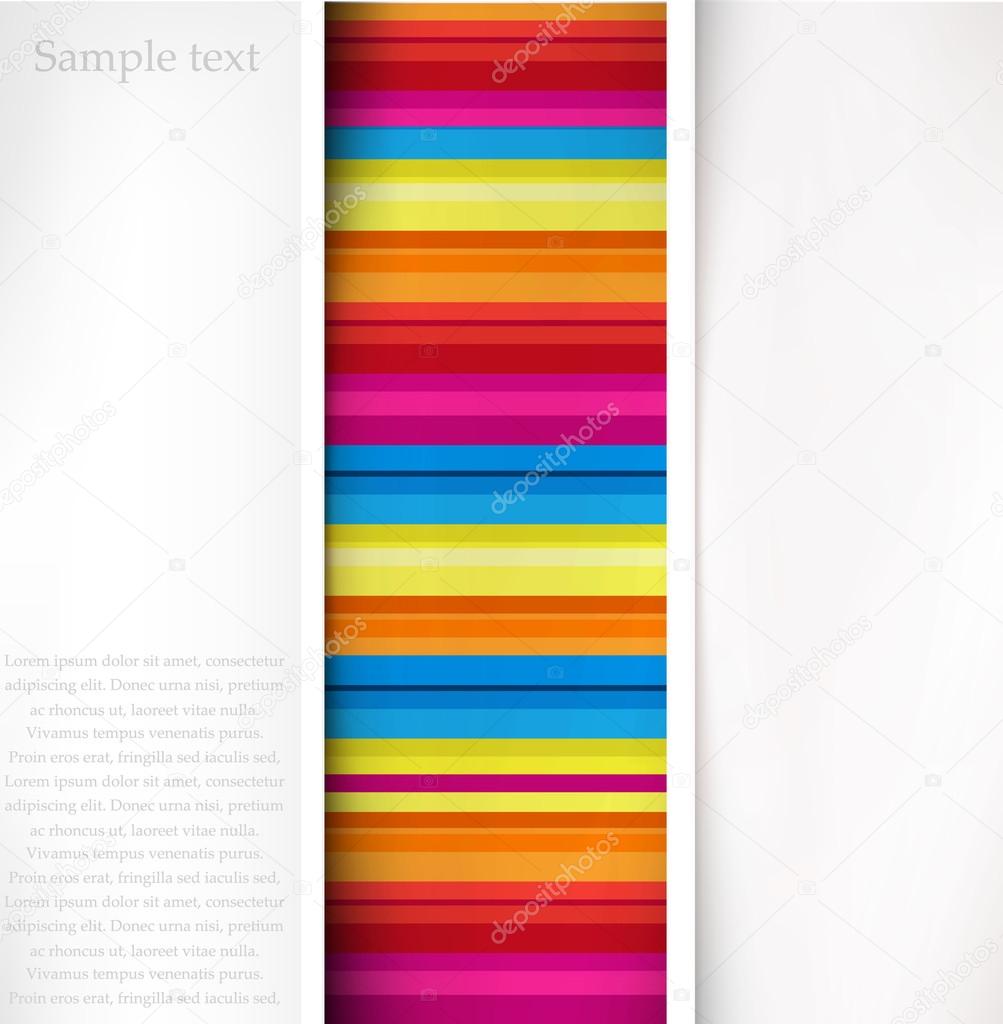 Vector color line background