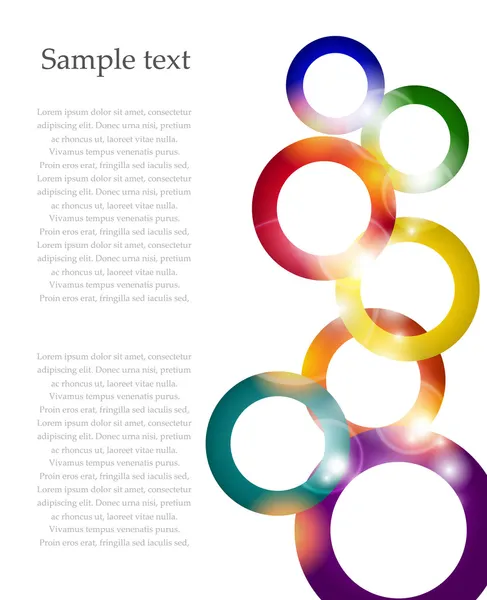 parlak daire arka plan