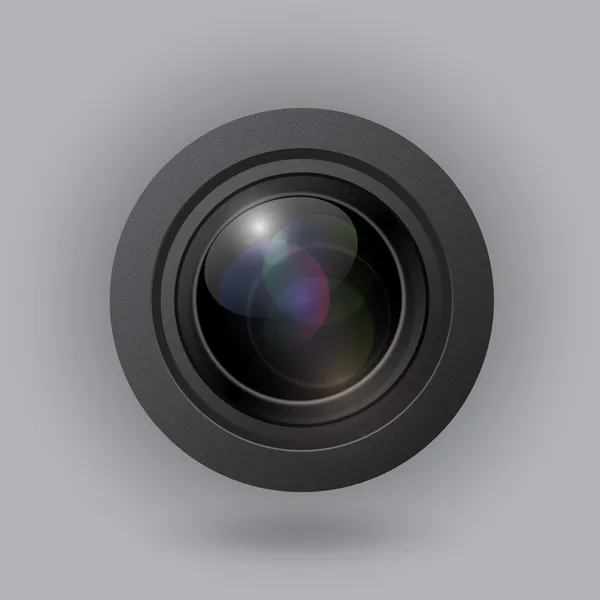 De lens van de camera van de vector — Stockvector