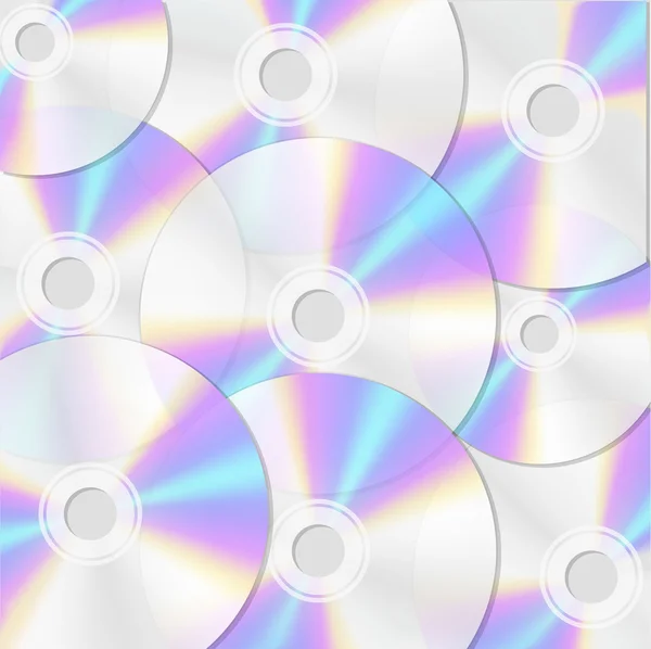 Disco cd vectorial — Archivo Imágenes Vectoriales