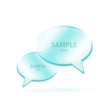 vektör cam konuşma balonu