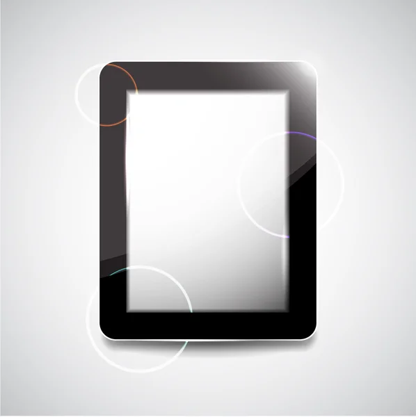 Vektor Tablet PC — Stockvektor