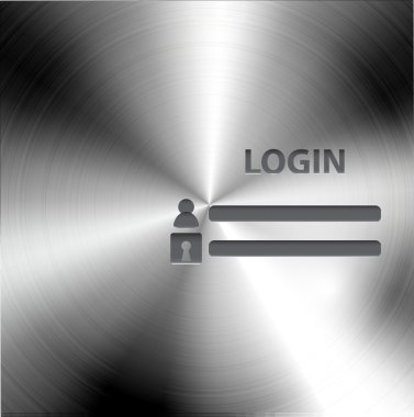 giriş metal arka vektör