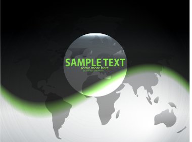 parlak dalga geçmiş noktalı