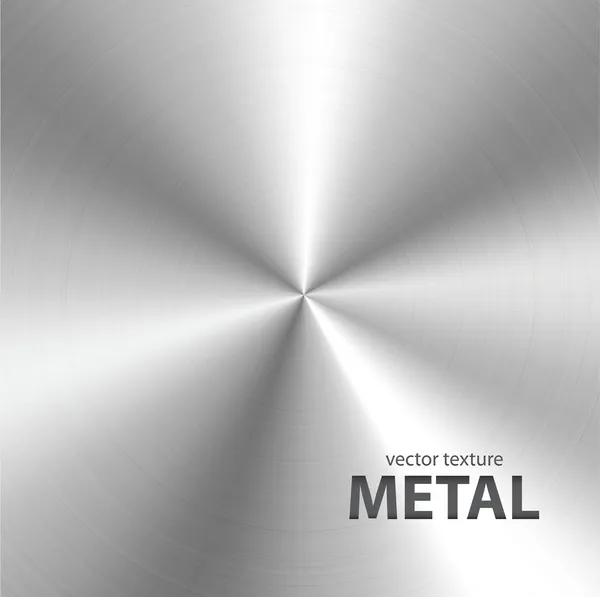 Textura de metal cepillado vectorial — Vector de stock