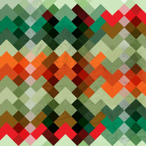 Vector retro mosaic background — Stockový vektor